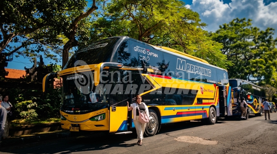 Kemewahan Menuju Pulau Dewata: Sewa Big Bus Marpaung Jakarta ke Uluwatu Bali