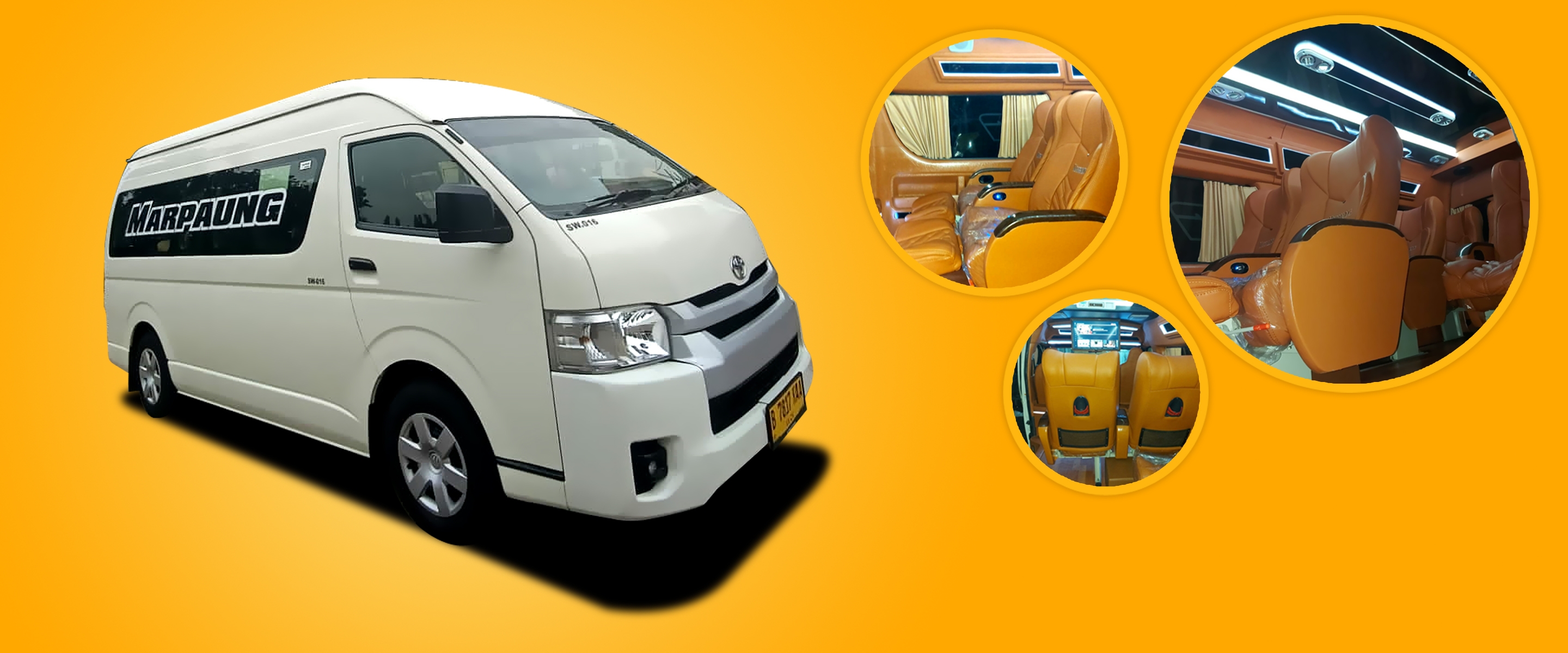 TOYOTA HIACE COMMUTER LUXURY - 8 Seats + Full AC + Reclining Seat